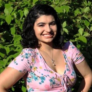 Pink Flower and Vine Dress